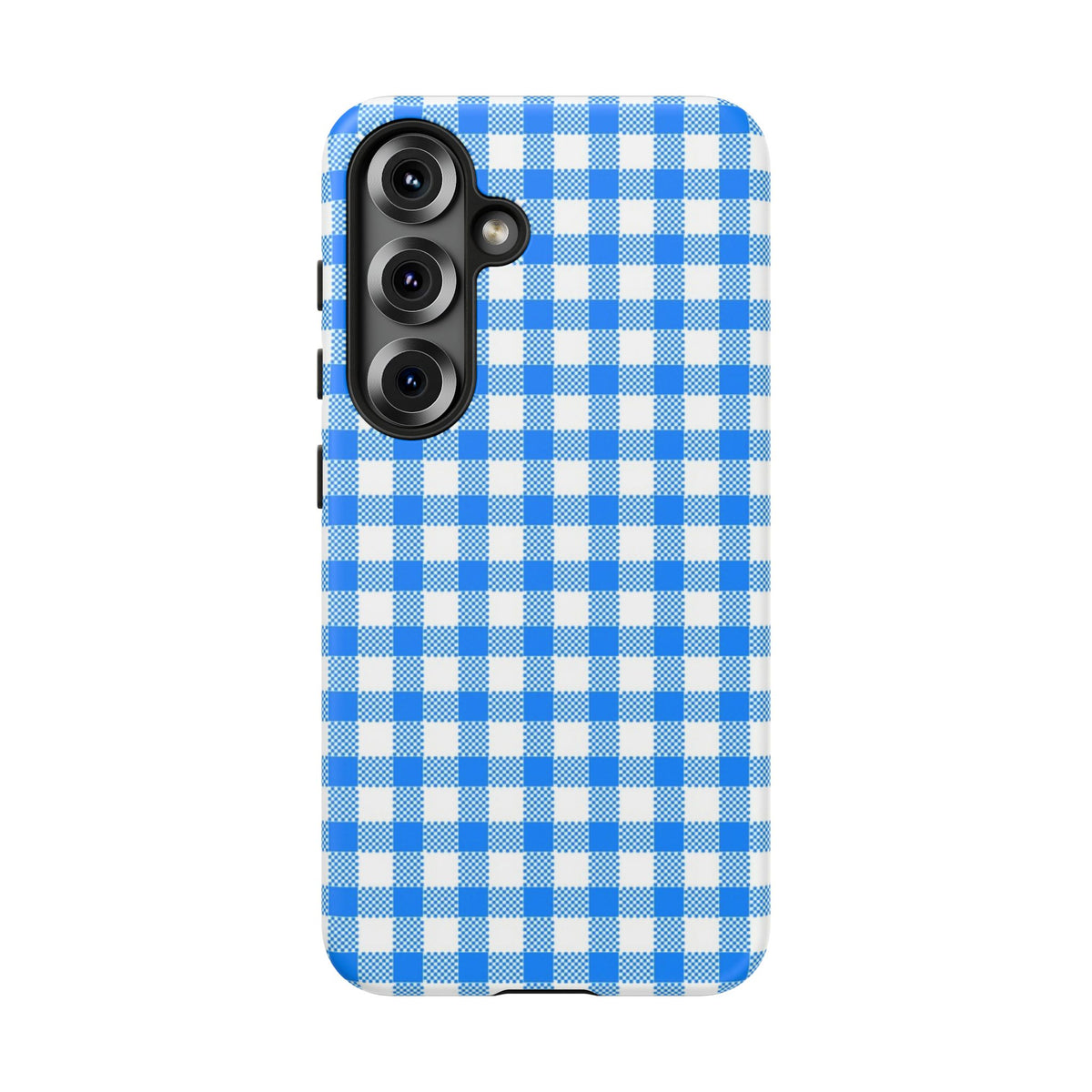 Checked - Blue