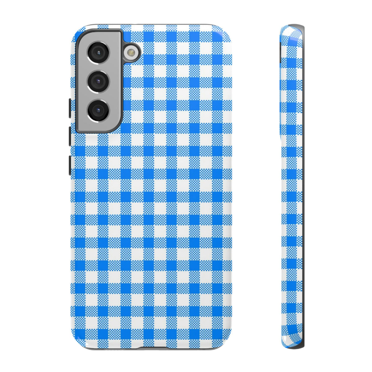 Checked - Blue