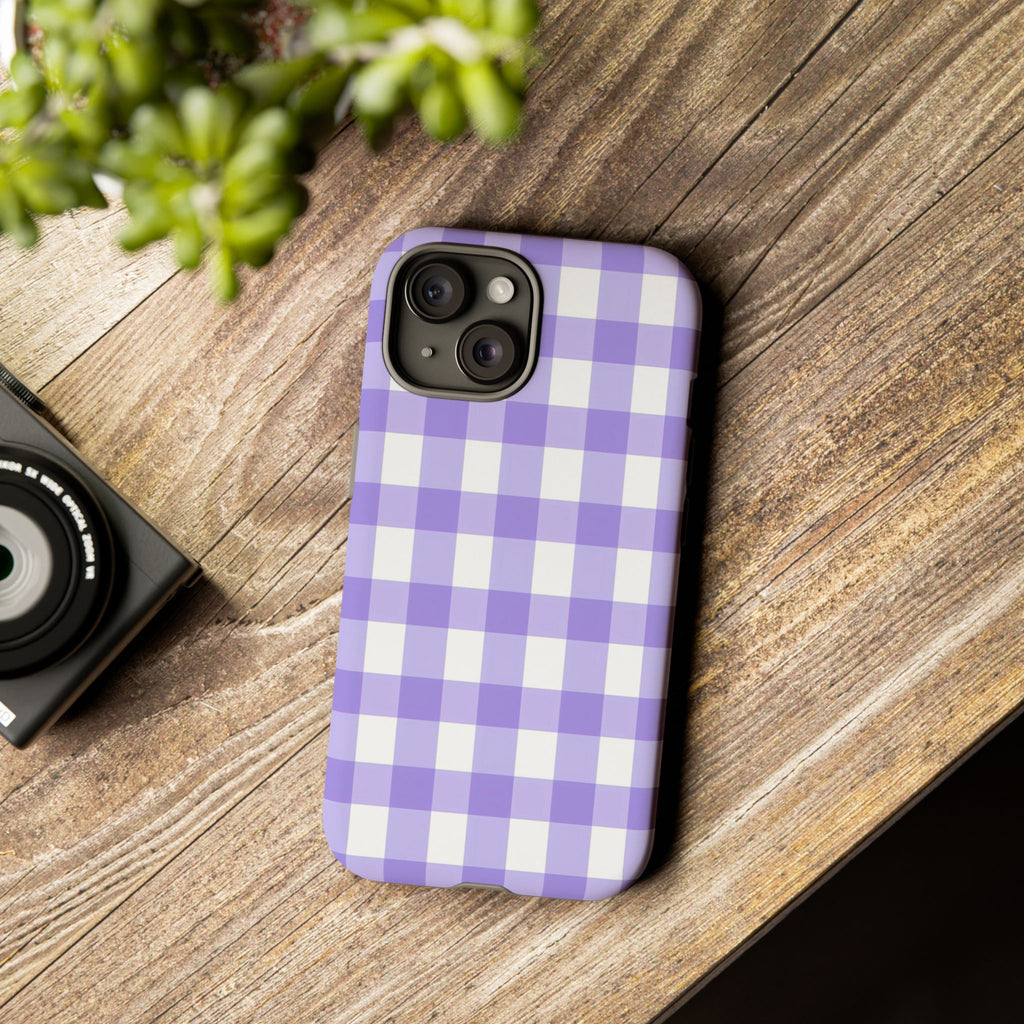 Checked - Lavender