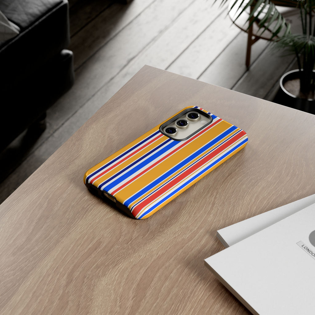 Candy Stripes - Yellow/Blue
