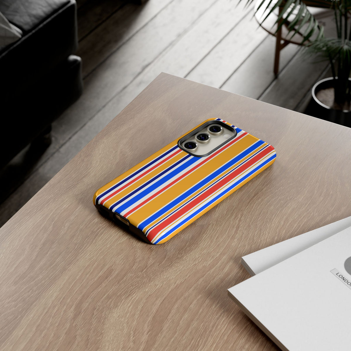 Candy Stripes - Yellow/Blue