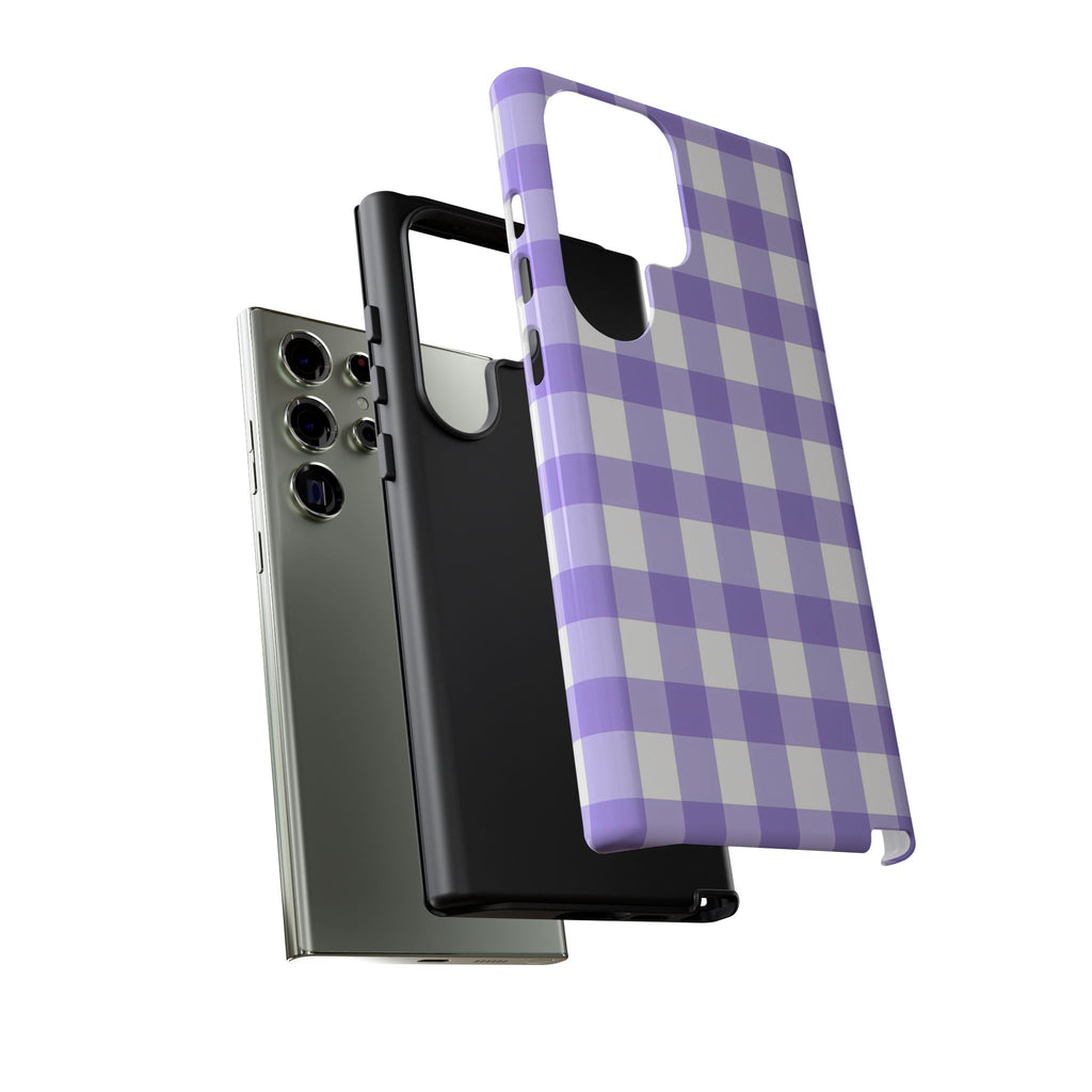 Checked - Lavender
