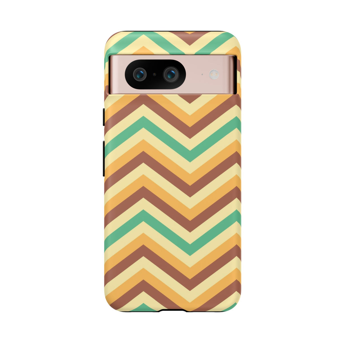 Zig Zags - Brown/Green