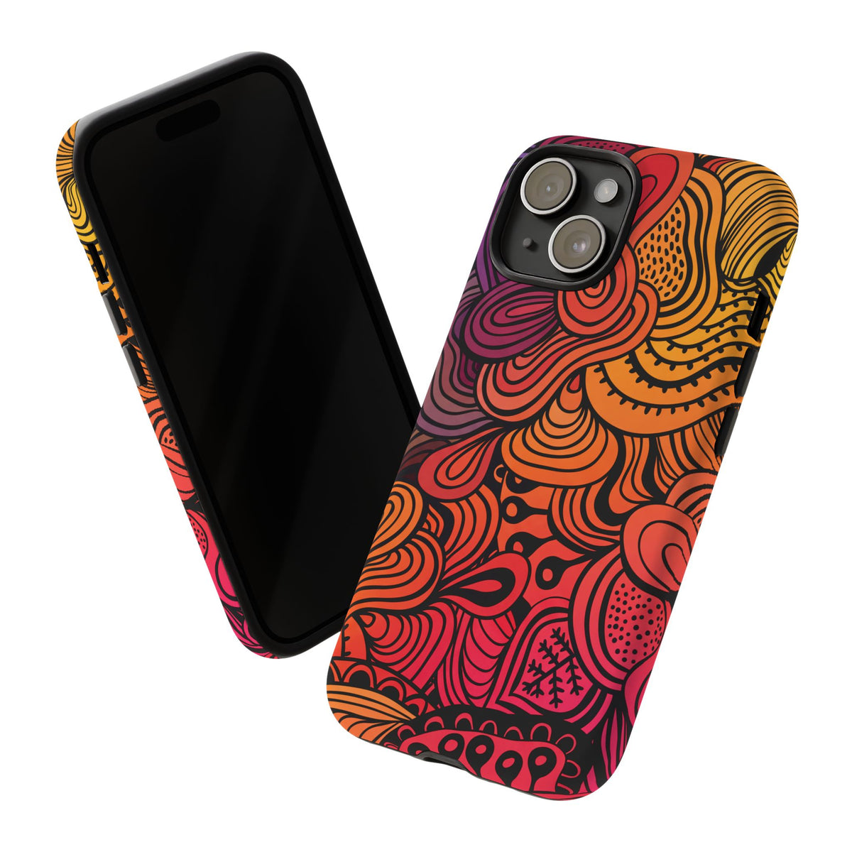 Abstract - Pink/Yellow