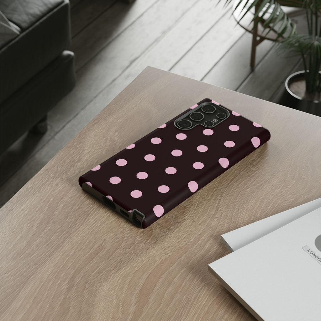 Spotted - Pink/Brown