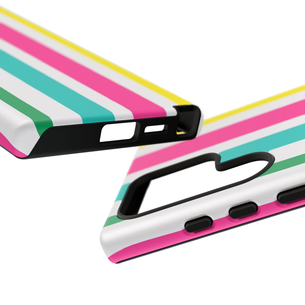 Candy Stripes - Pink/Yellow/Green
