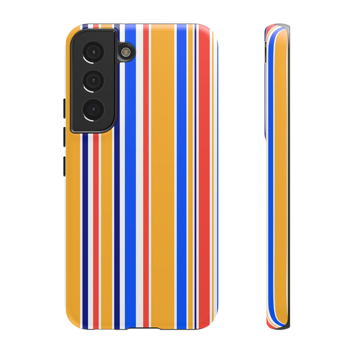 Candy Stripes - Yellow/Blue