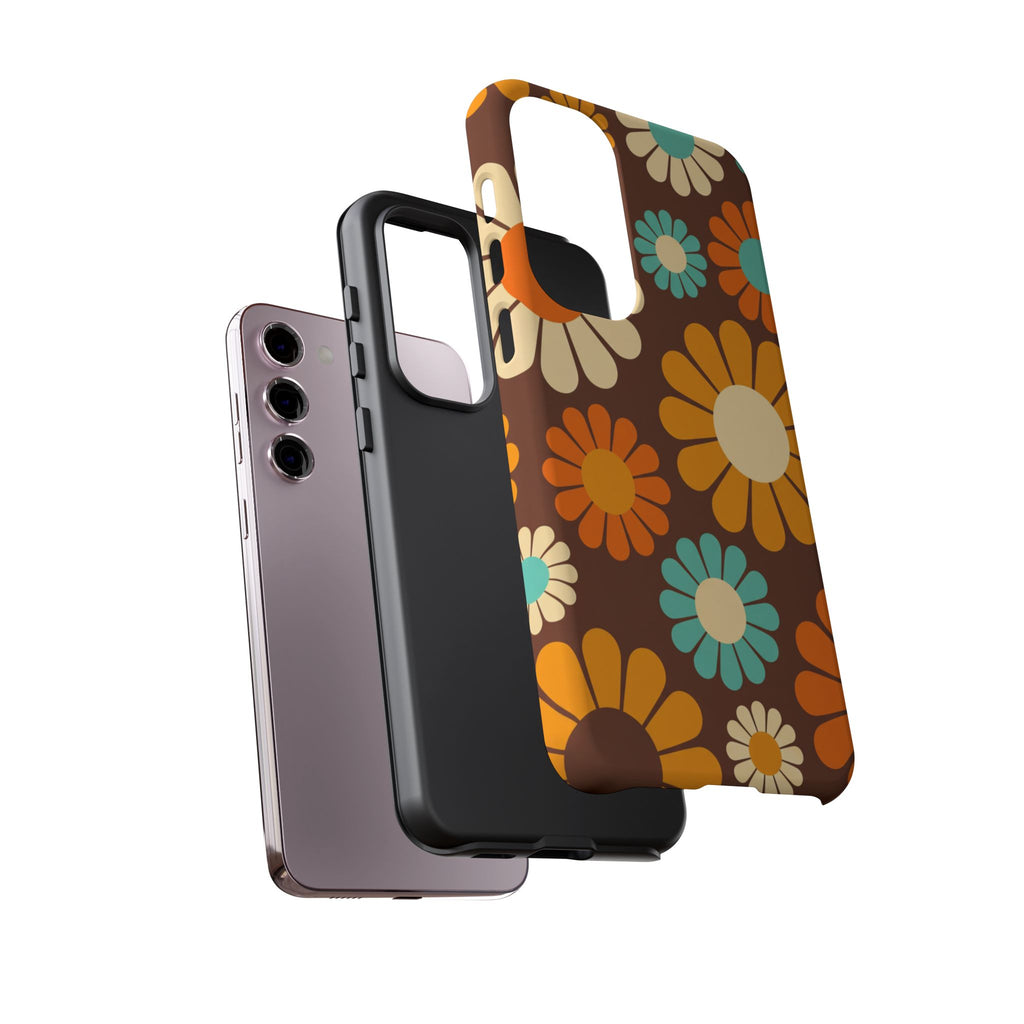 Flowers - Brown/Yellow