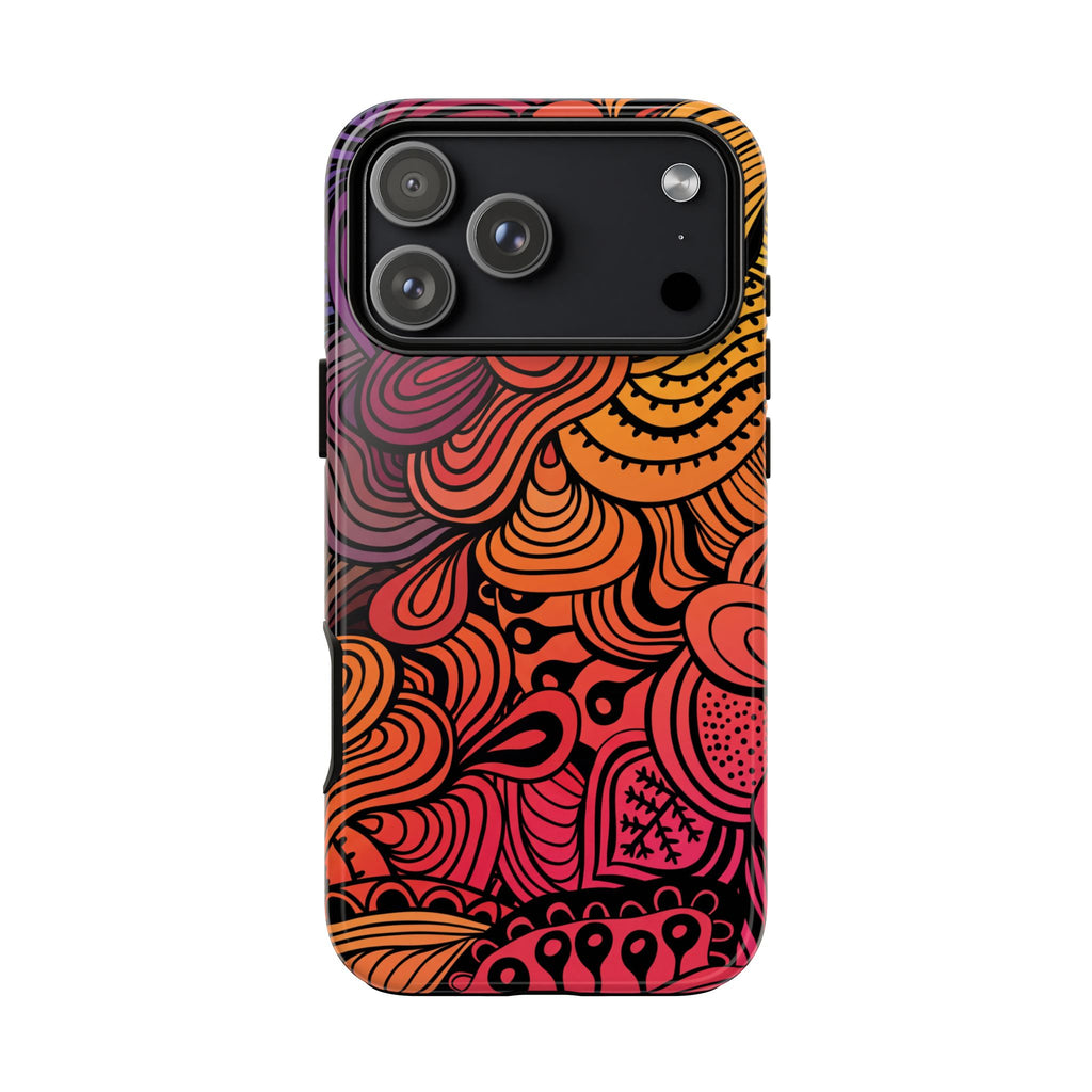 Abstract - Pink/Yellow