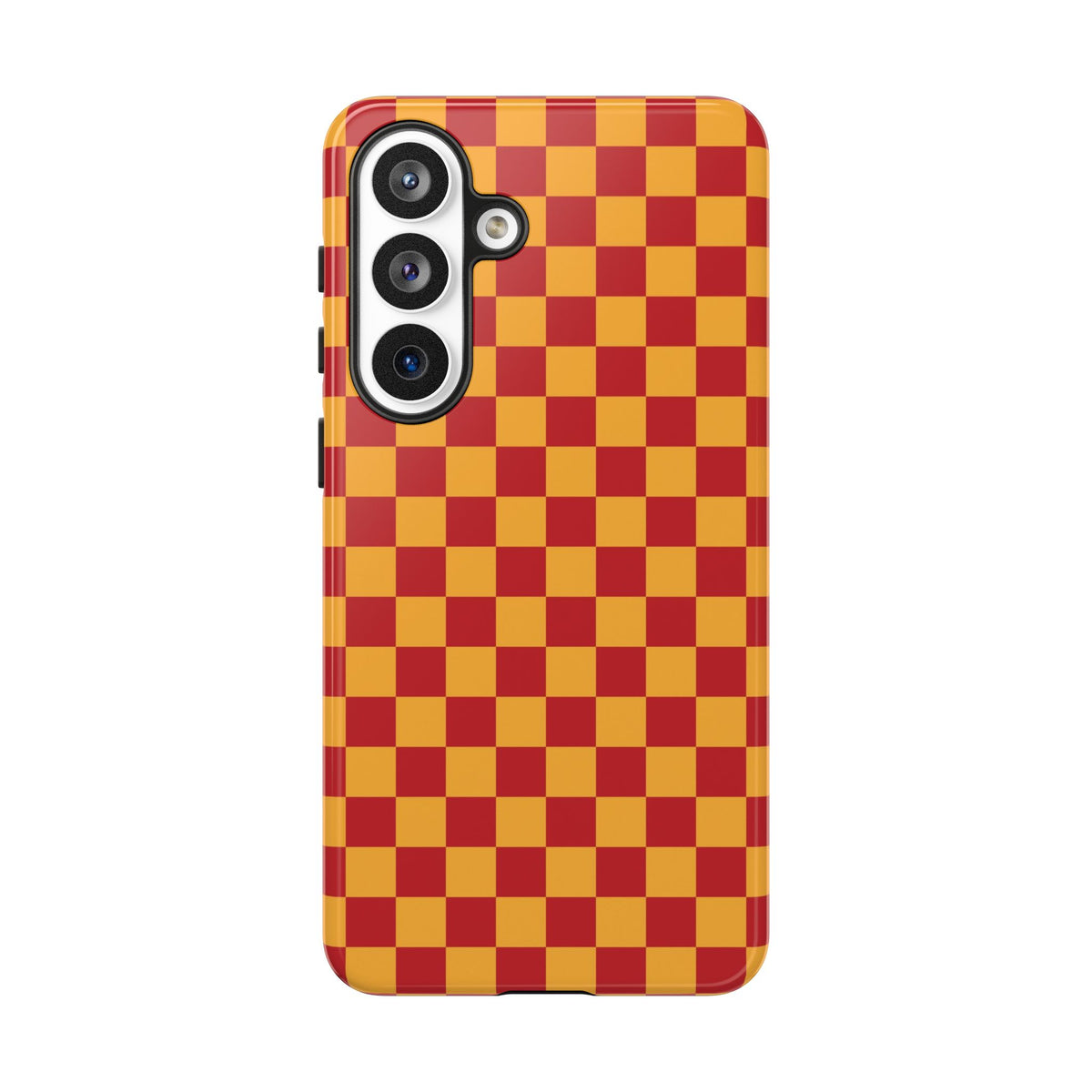 Checked - Red/Yellow