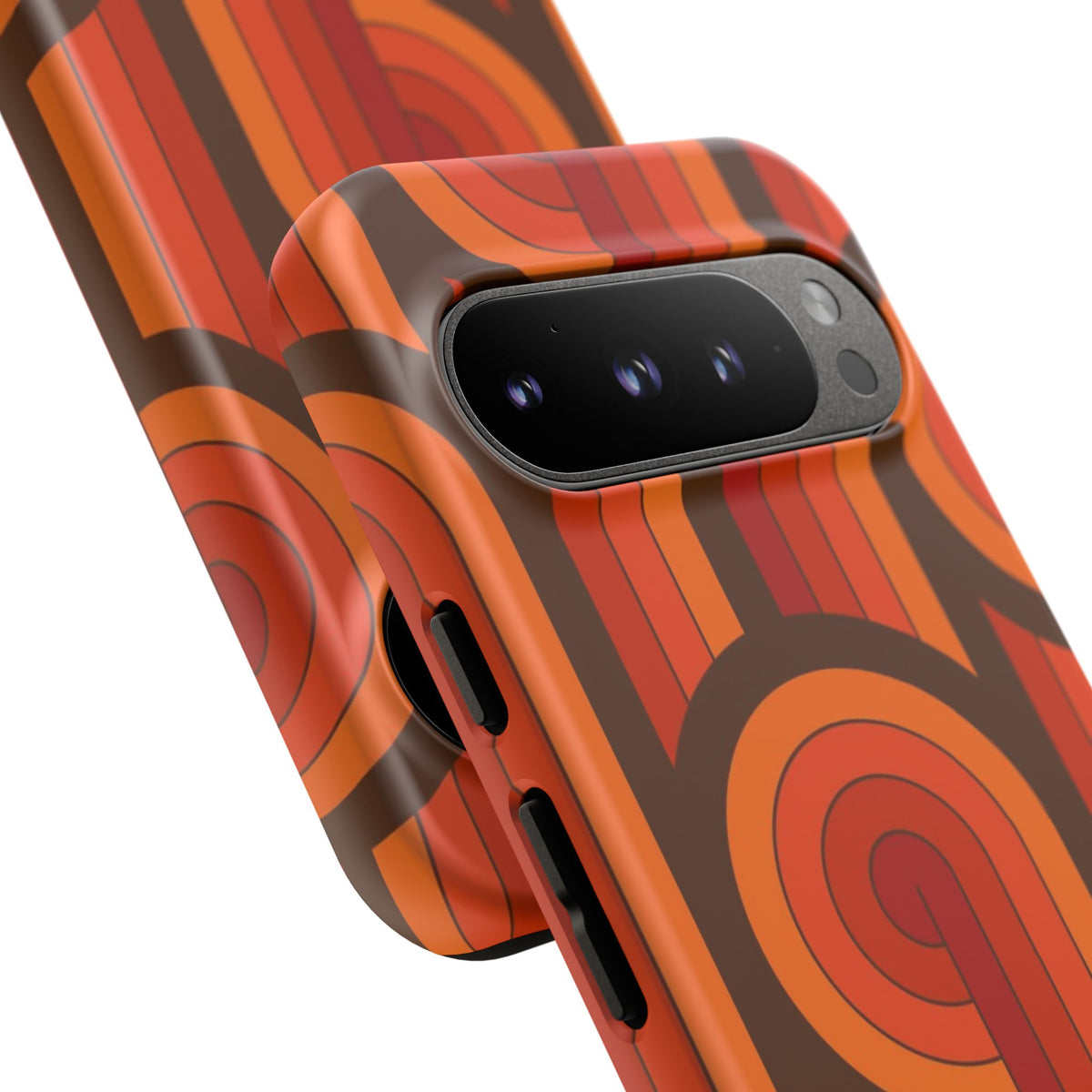 60's Wallpaper - Orange/Brown