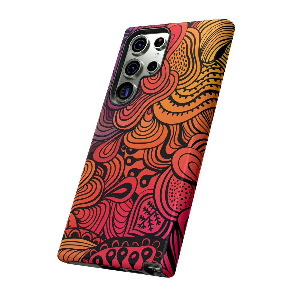 Abstract - Pink/Yellow
