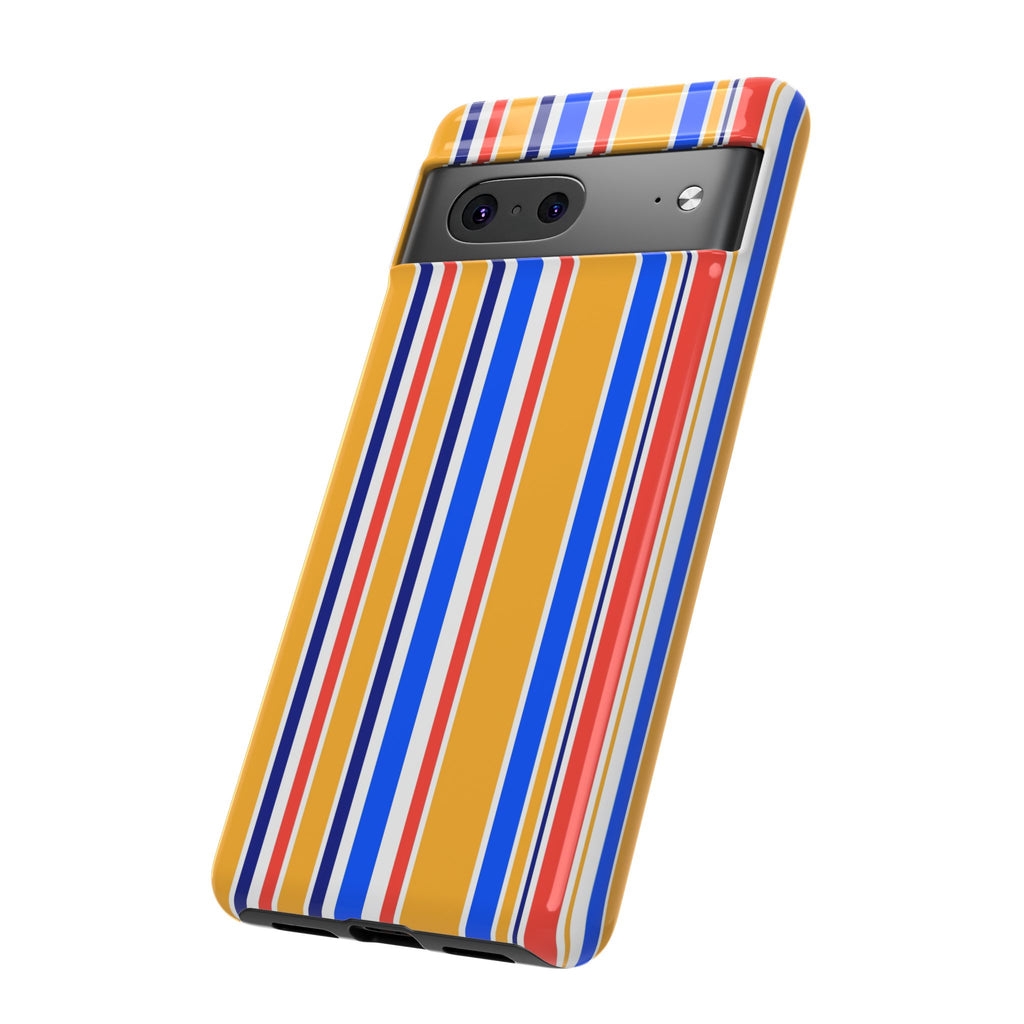 Candy Stripes - Yellow/Blue