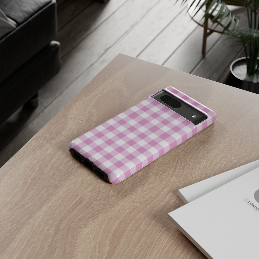 Checked - Pink