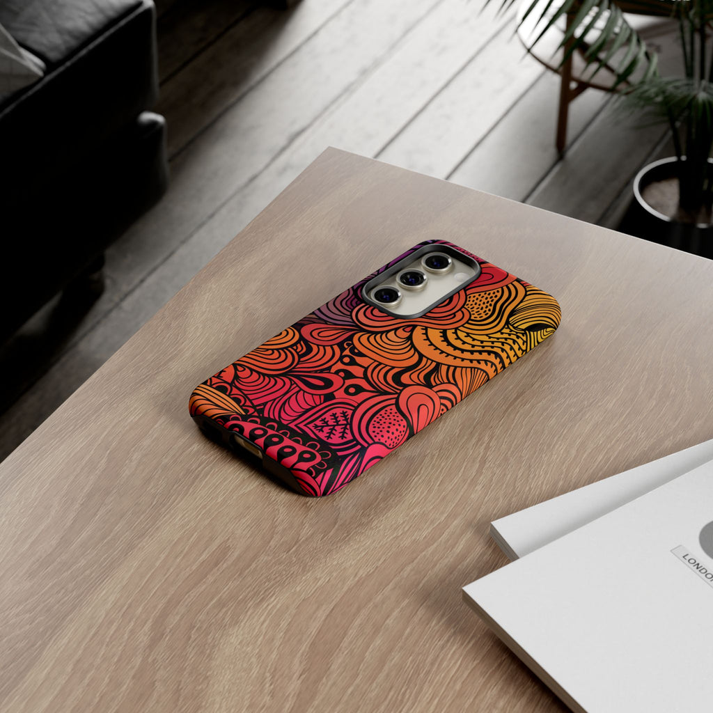 Abstract - Pink/Yellow