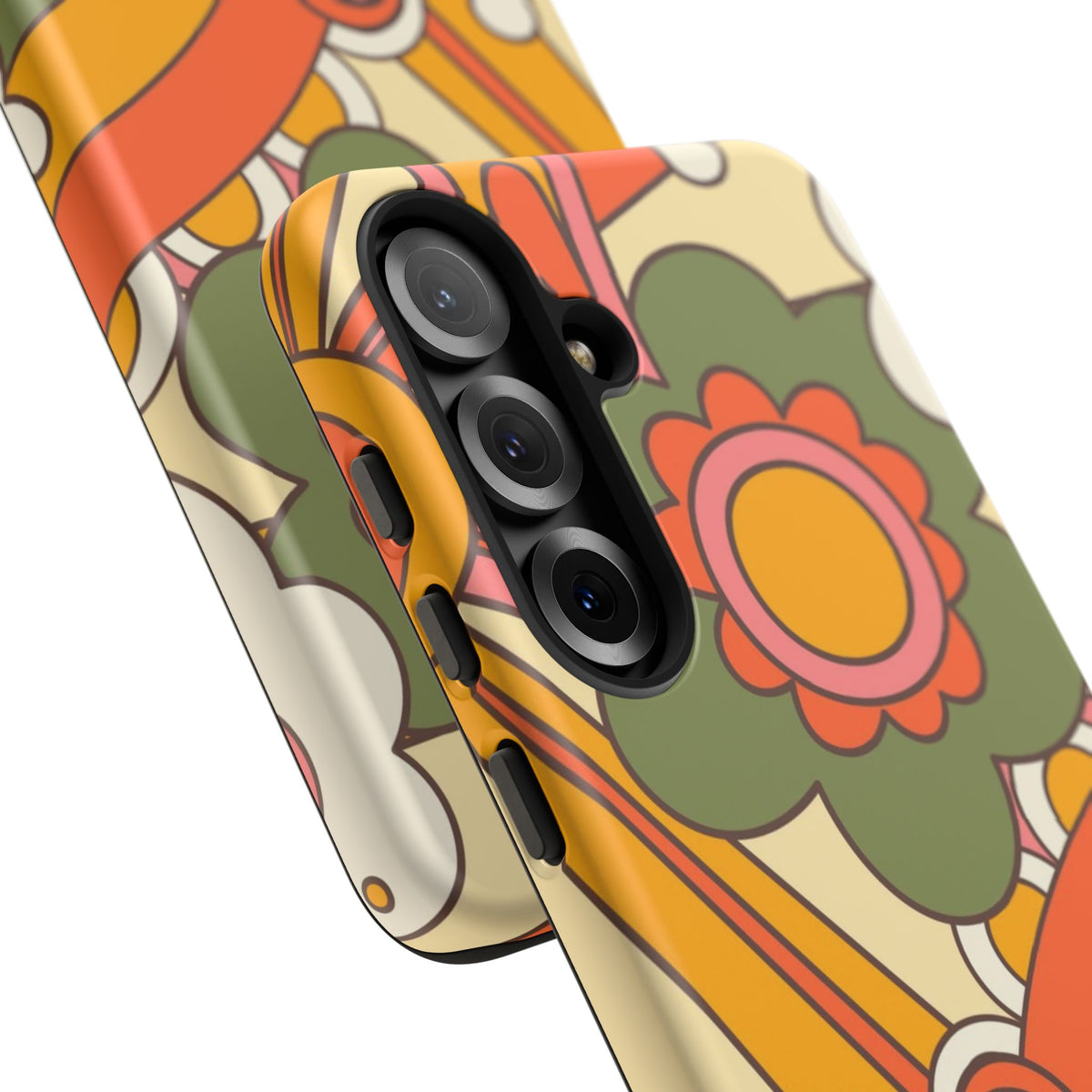 60's Wallpaper - Pink/Green