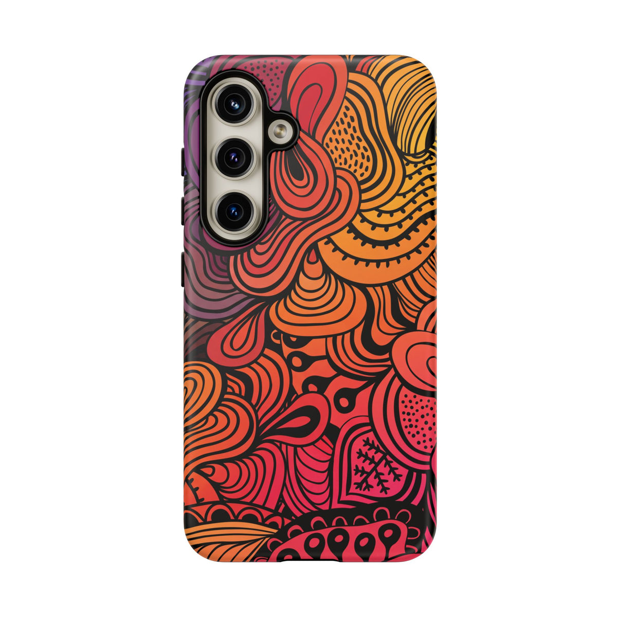 Abstract - Pink/Yellow