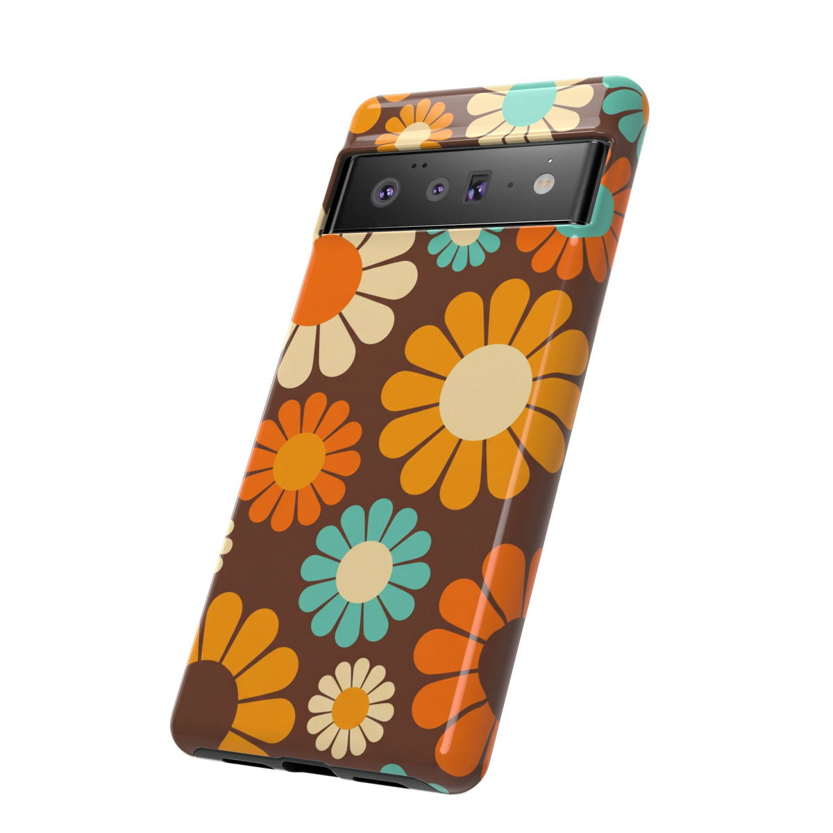 Flowers - Brown/Yellow