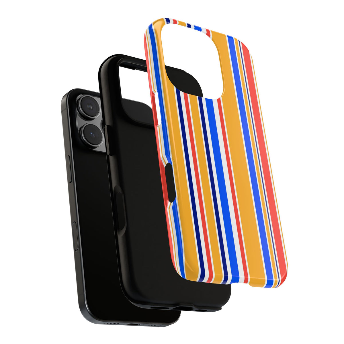 Candy Stripes - Yellow/Blue