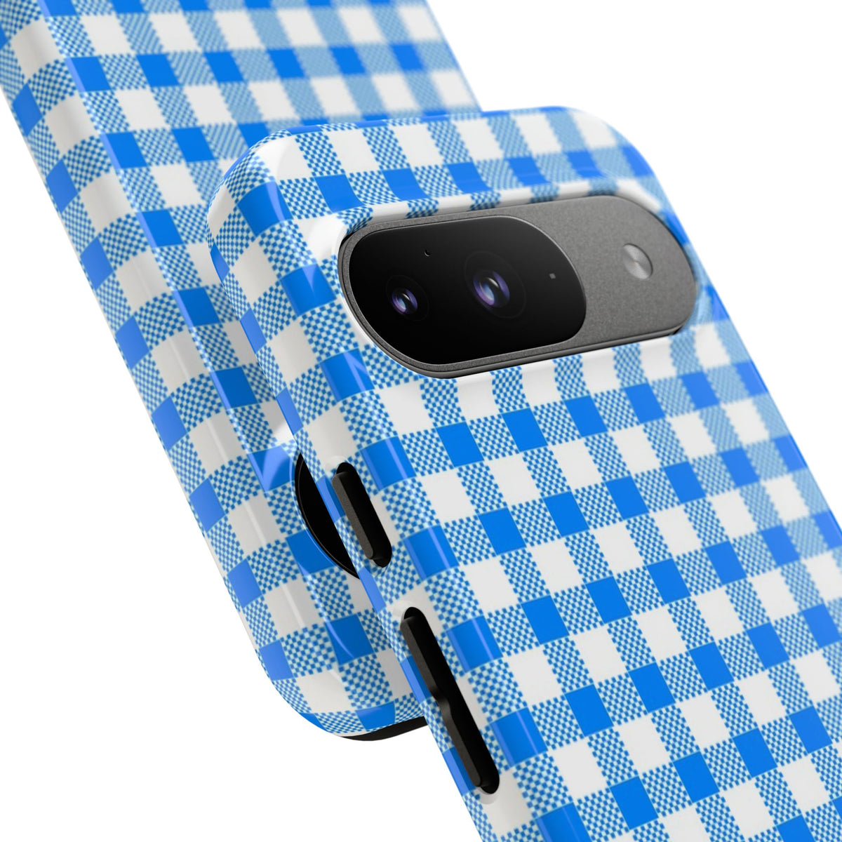 Checked - Blue