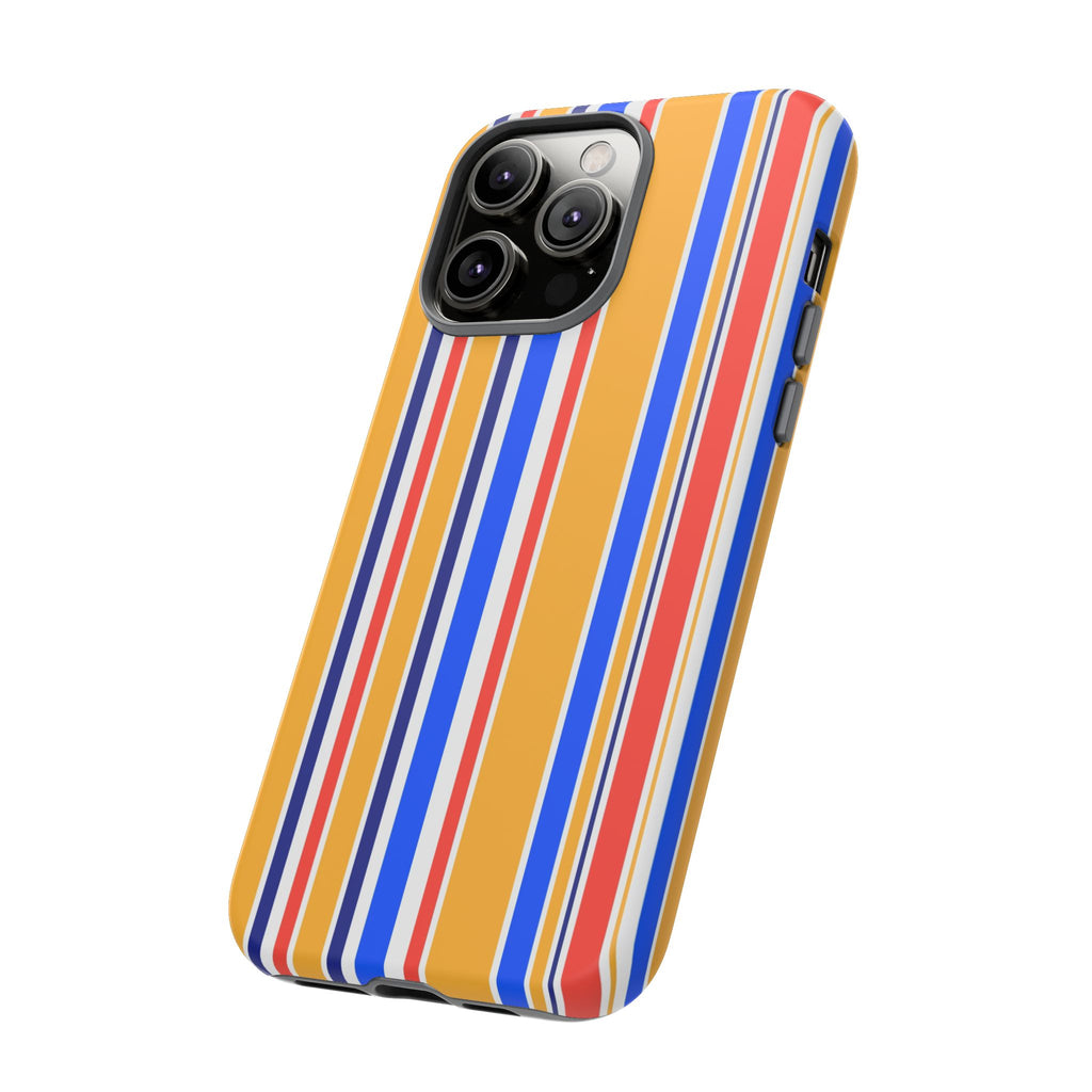 Candy Stripes - Yellow/Blue