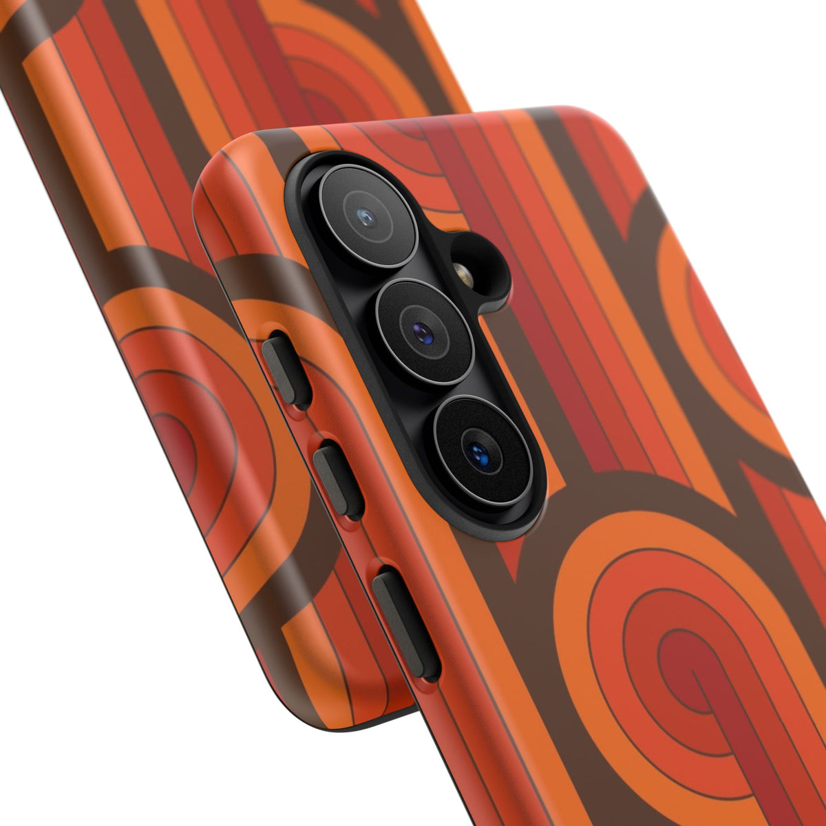 60's Wallpaper - Orange/Brown