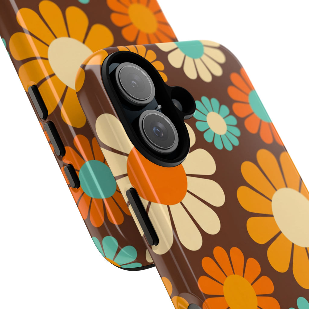 Flowers - Brown/Yellow
