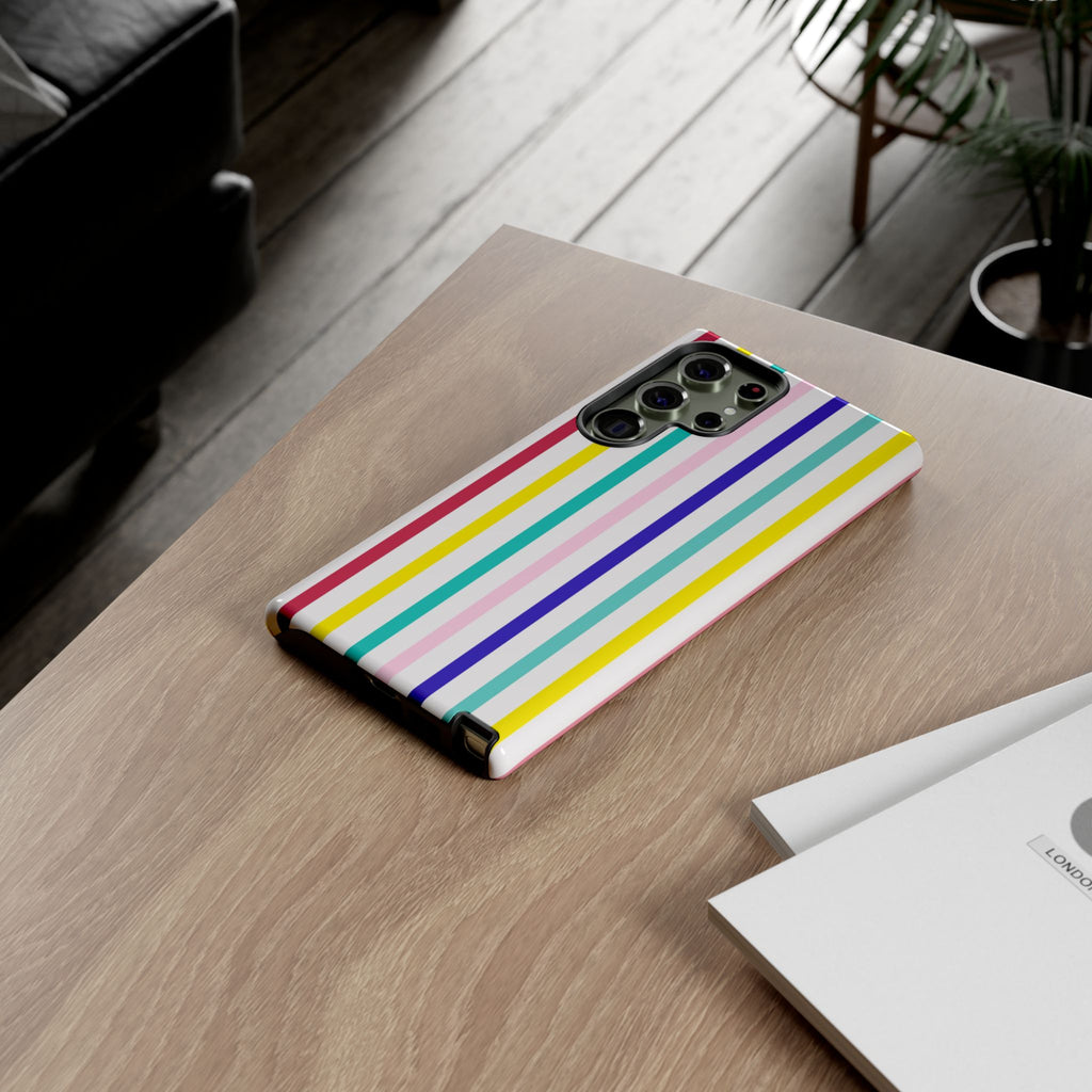 Candy Stripes - Pink/Red/Yellow/Blue