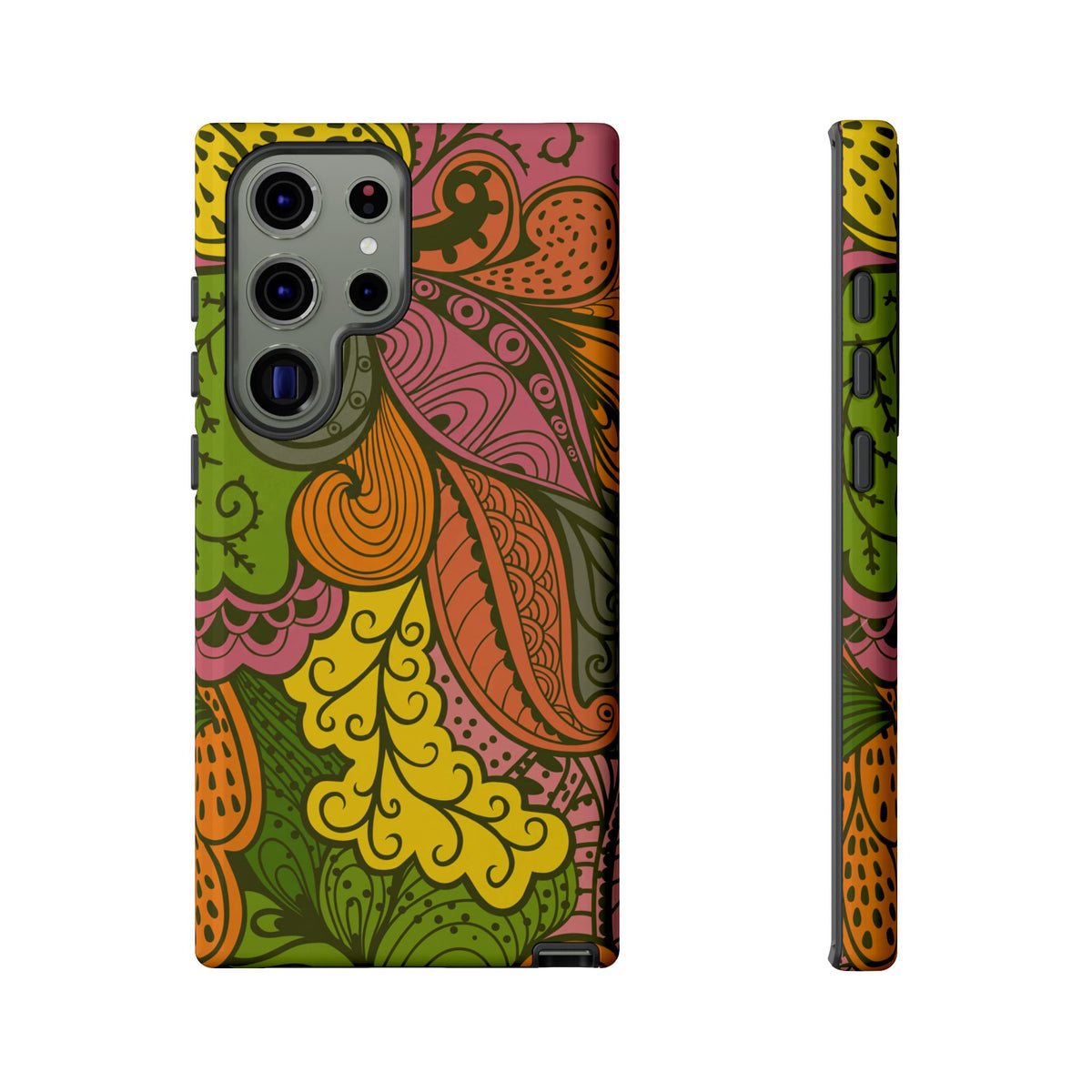 Abstract - Purple/Yellow/Green
