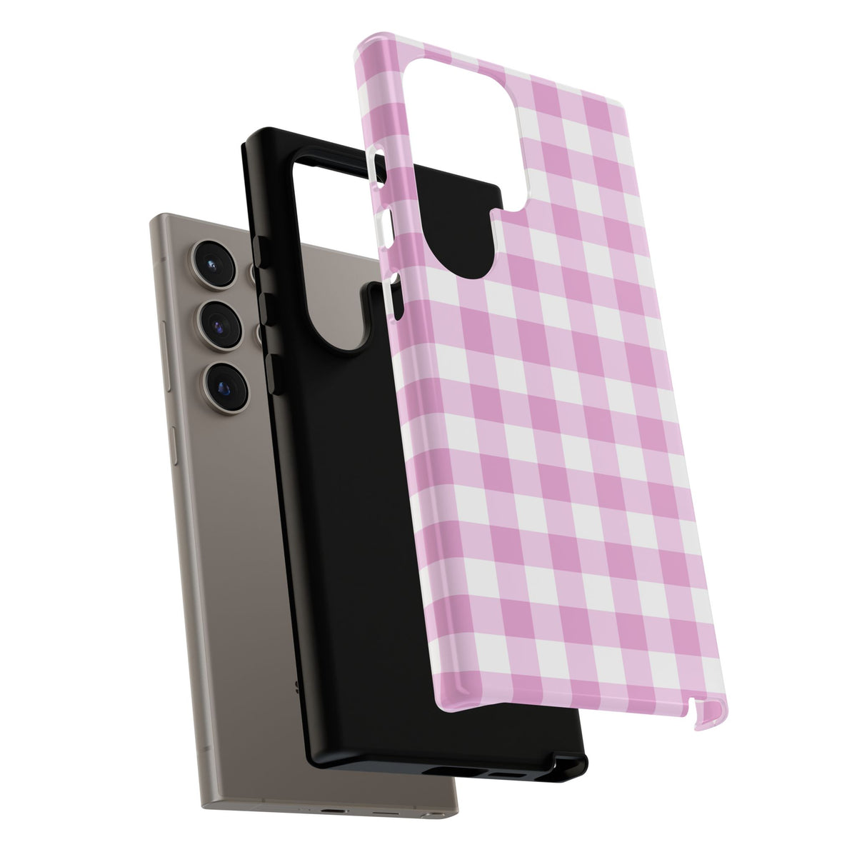 Checked - Pink
