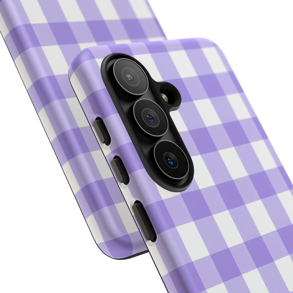 Checked - Lavender