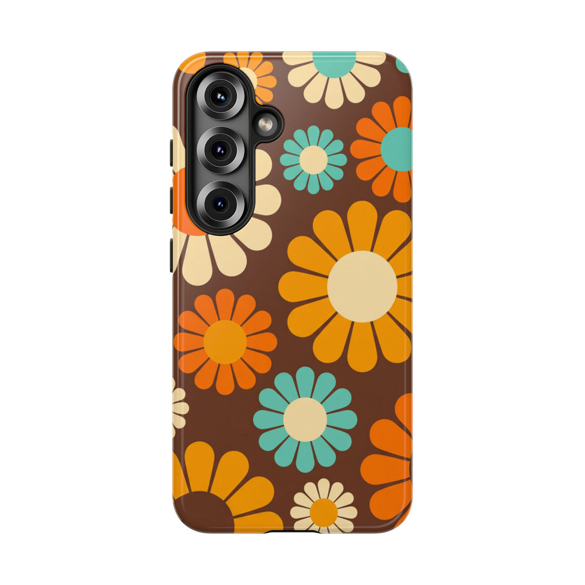 Flowers - Brown/Yellow