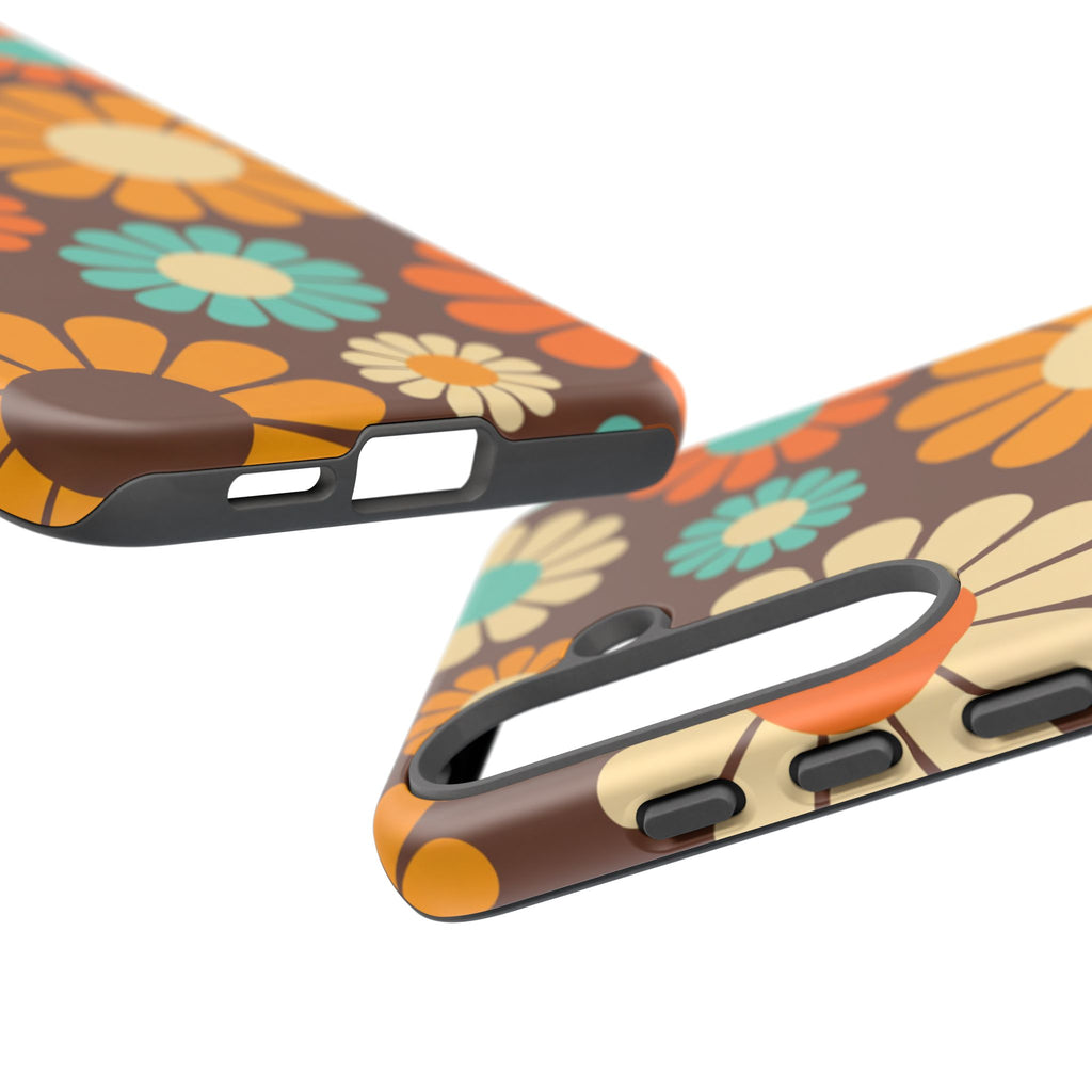 Flowers - Brown/Yellow