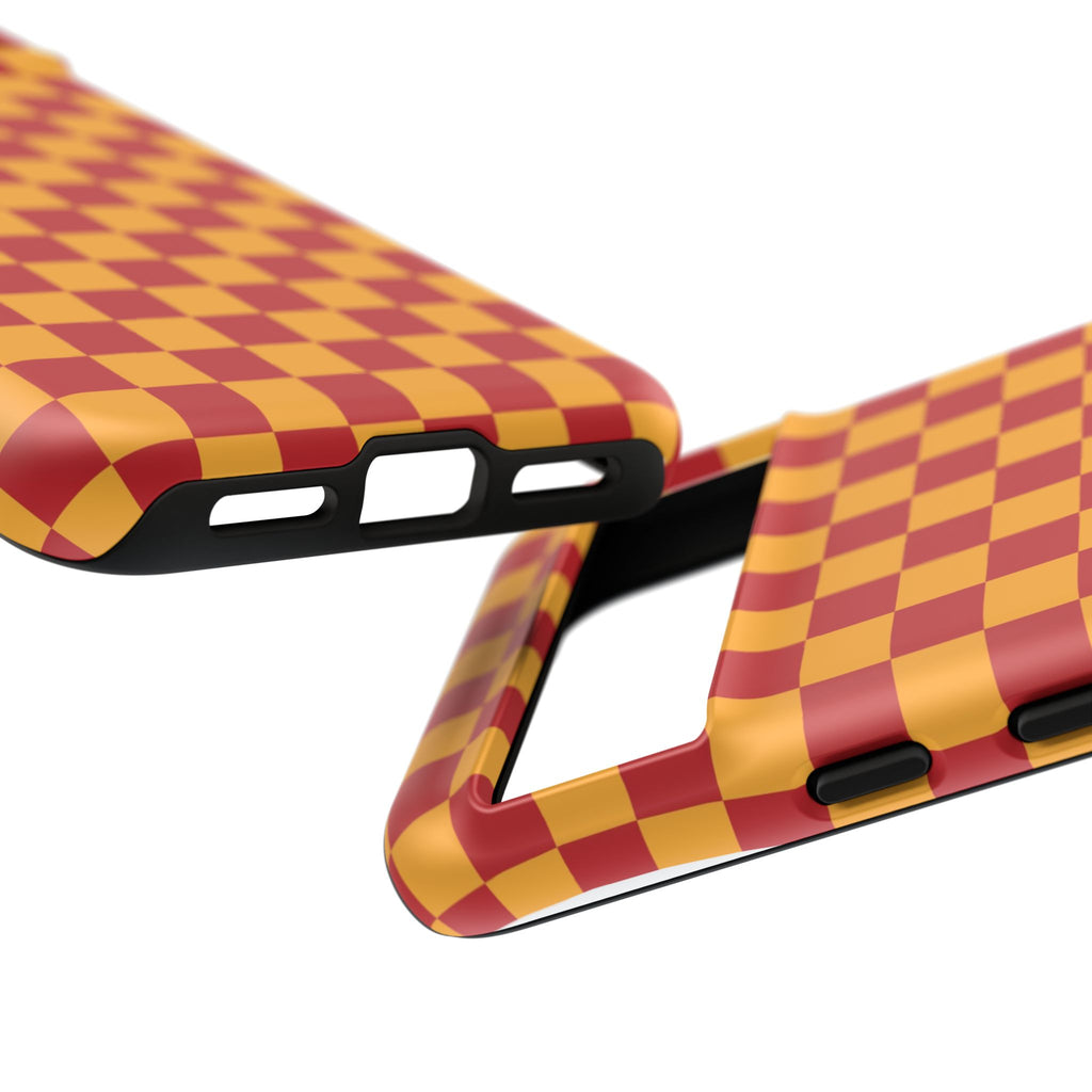 Checked - Red/Yellow