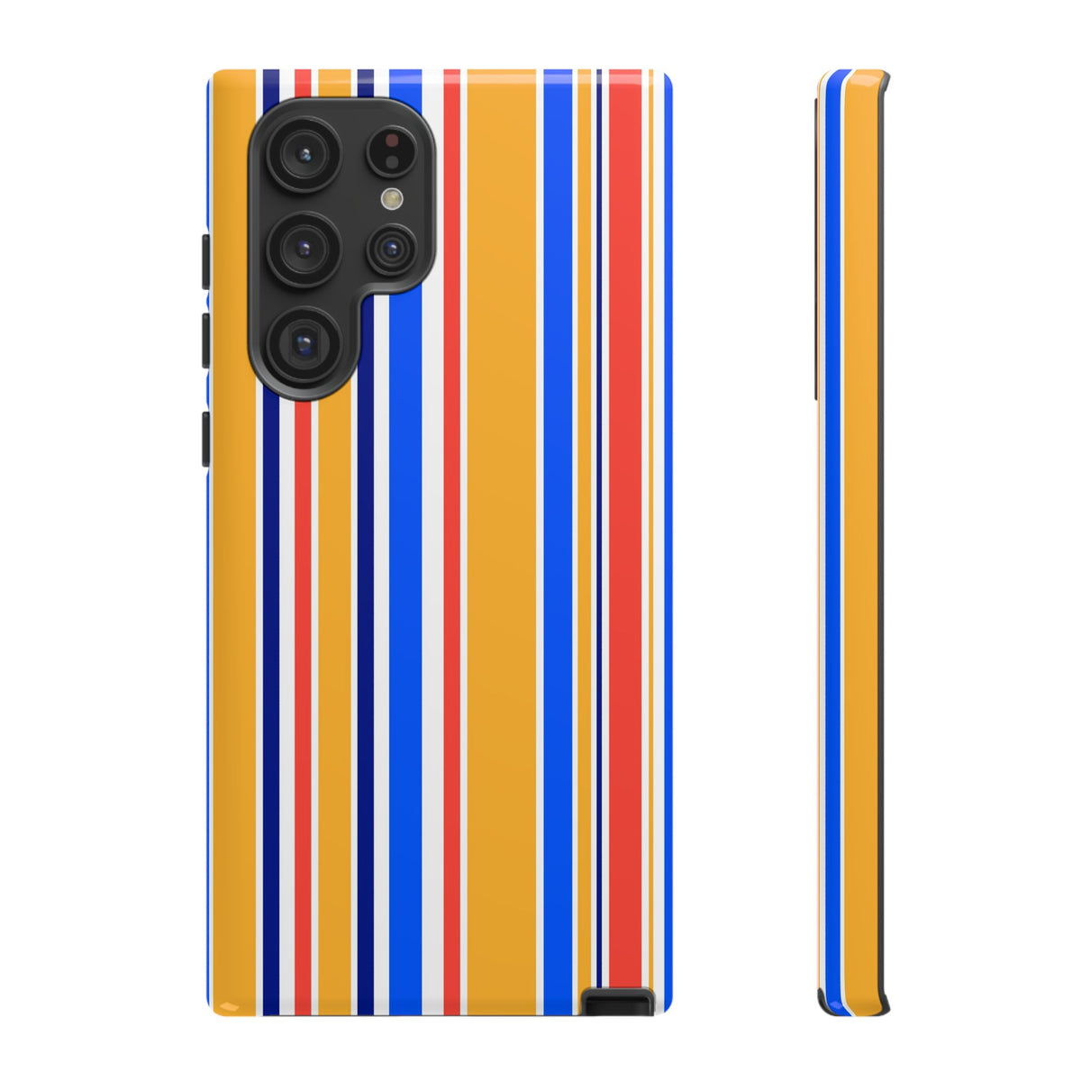 Candy Stripes - Yellow/Blue