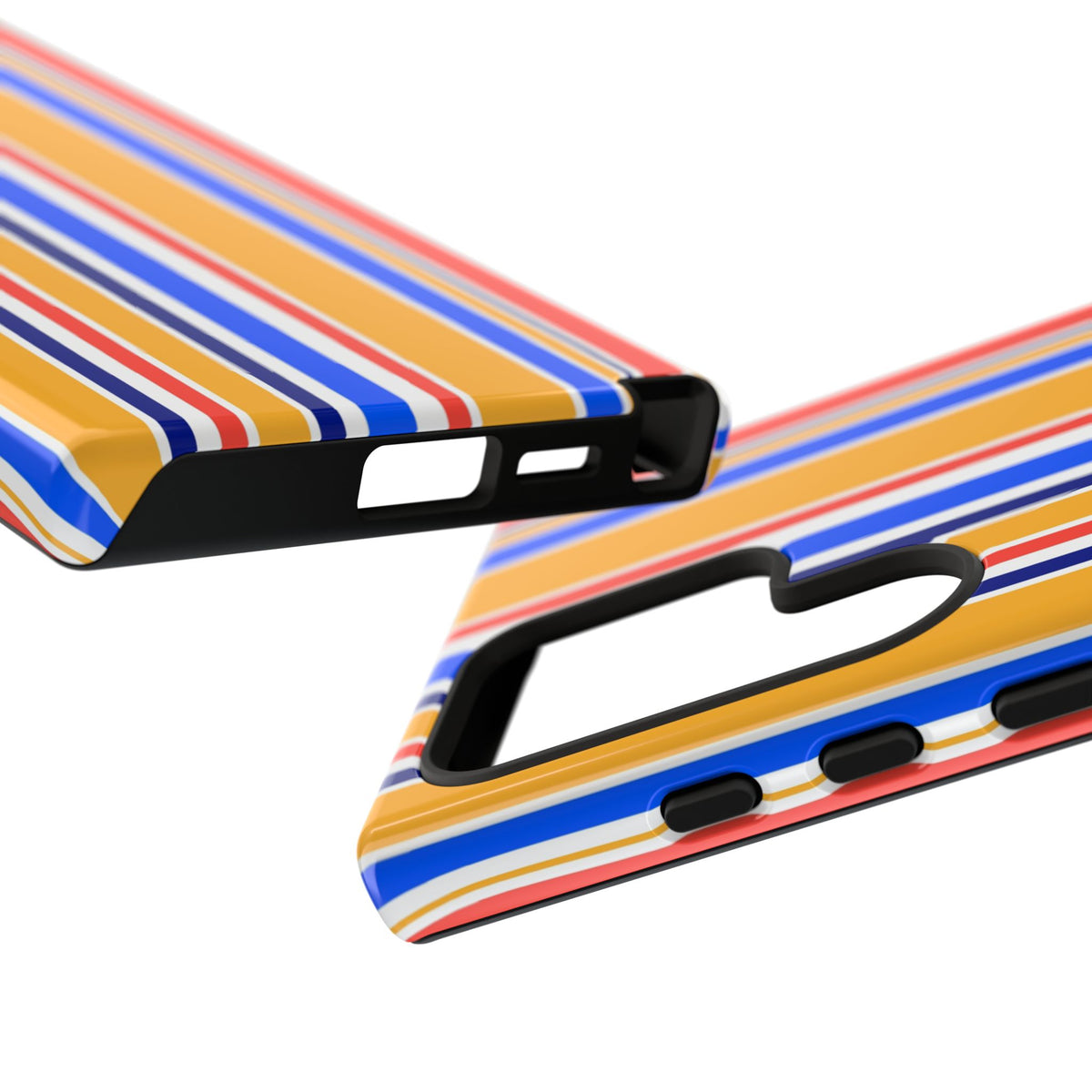 Candy Stripes - Yellow/Blue