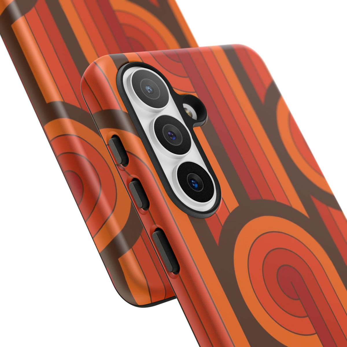 60's Wallpaper - Orange/Brown