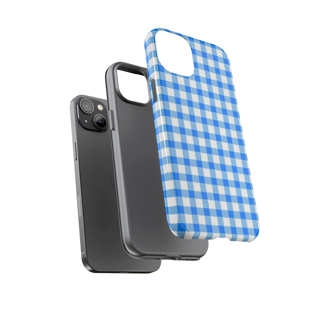 Checked - Blue
