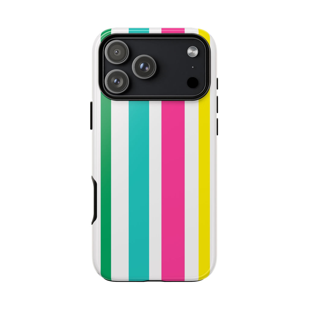 Candy Stripes - Pink/Yellow/Green