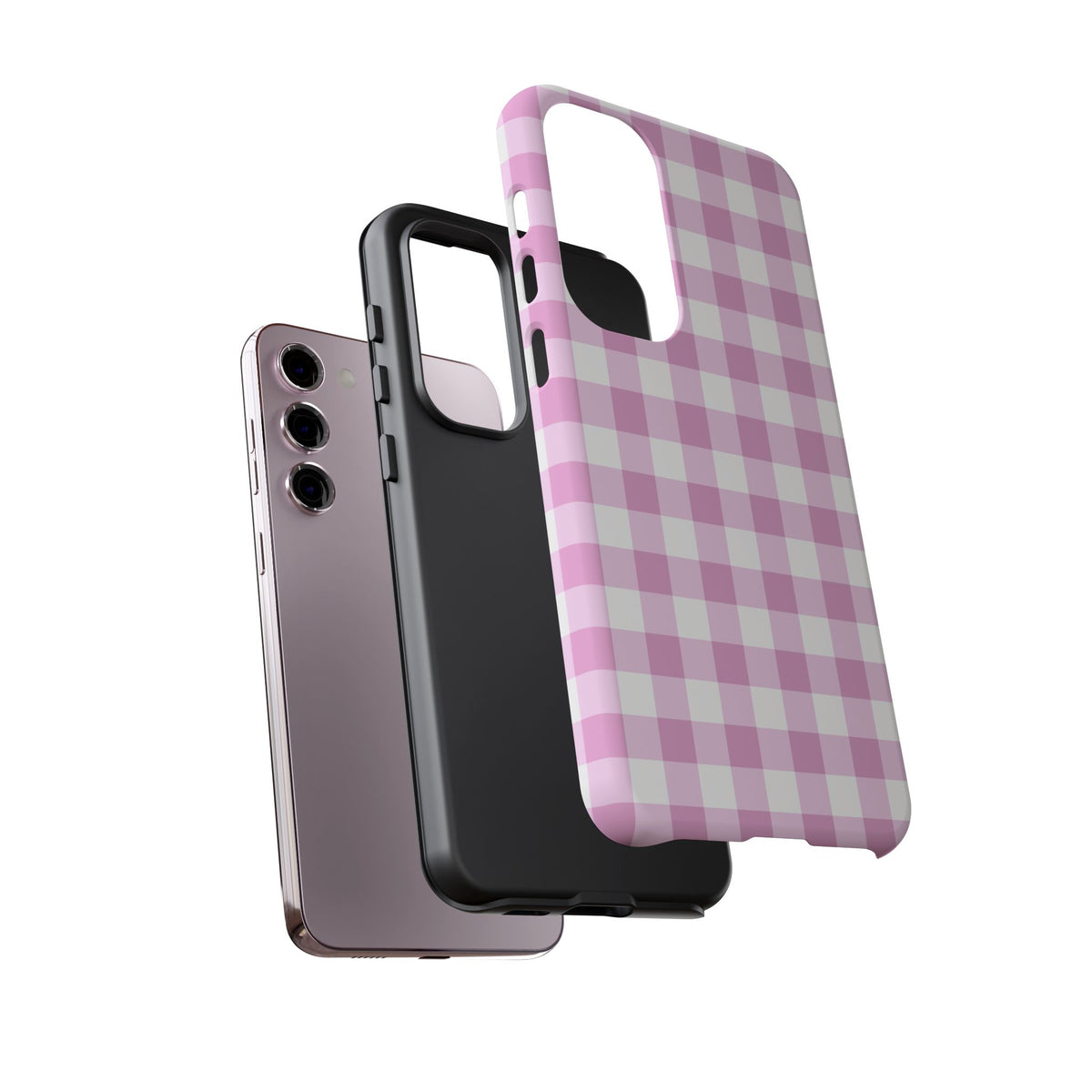 Checked - Pink