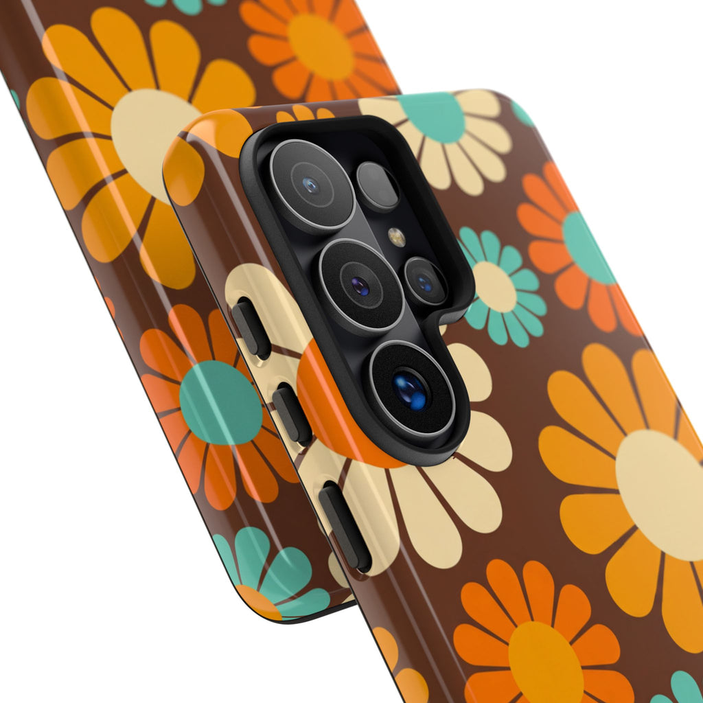 Flowers - Brown/Yellow