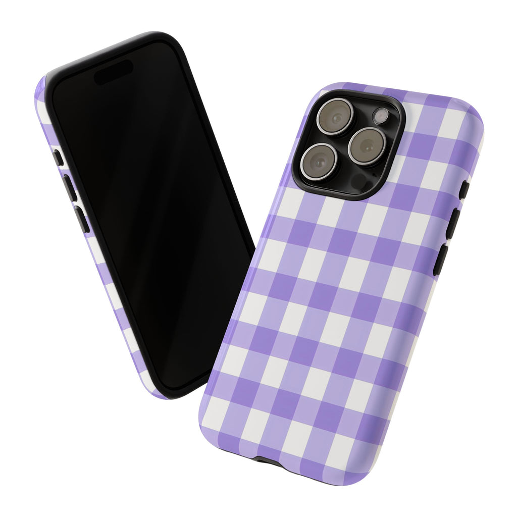 Checked - Lavender