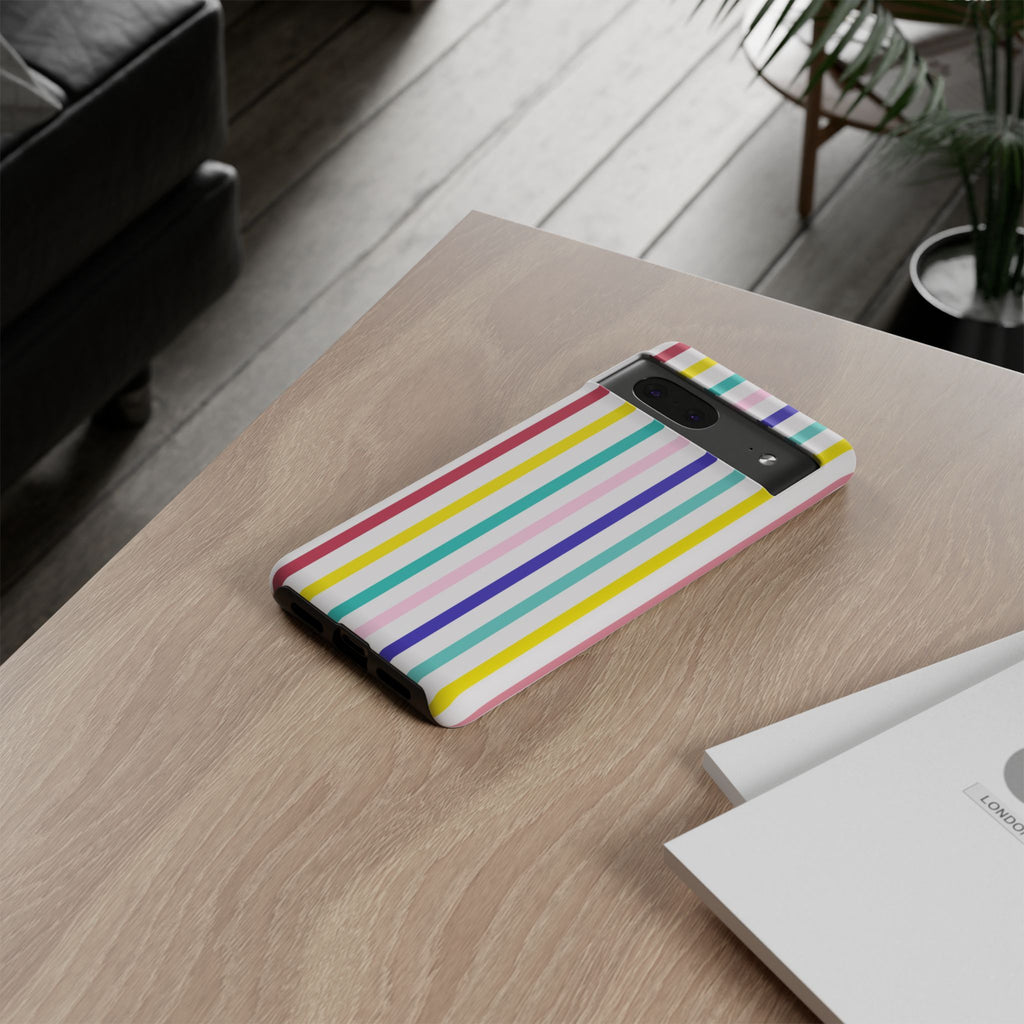 Candy Stripes - Pink/Red/Yellow/Blue