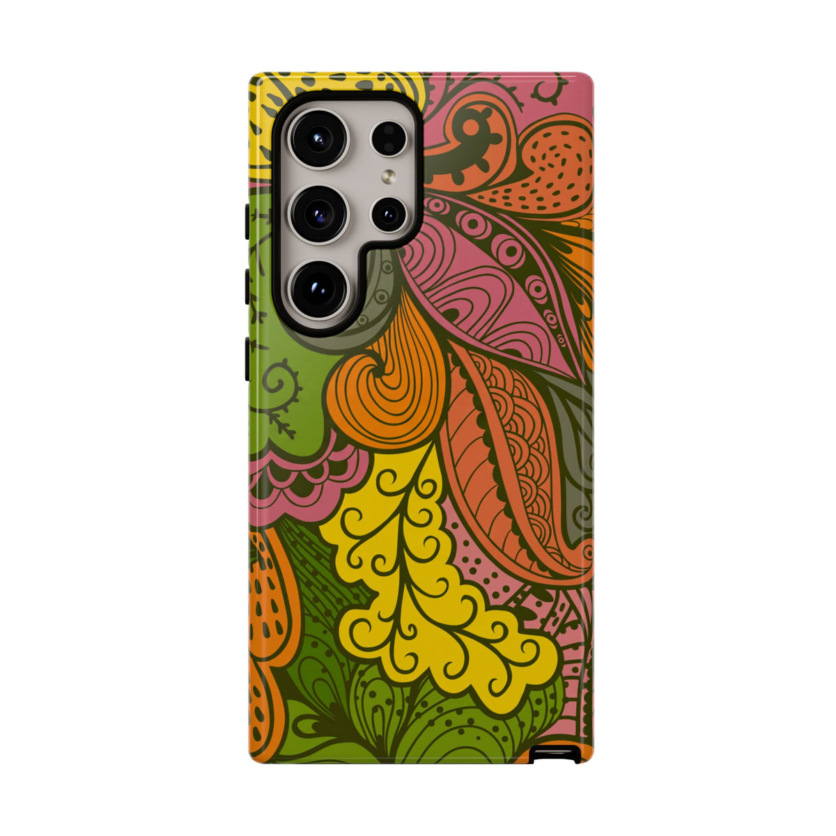 Abstract - Purple/Yellow/Green