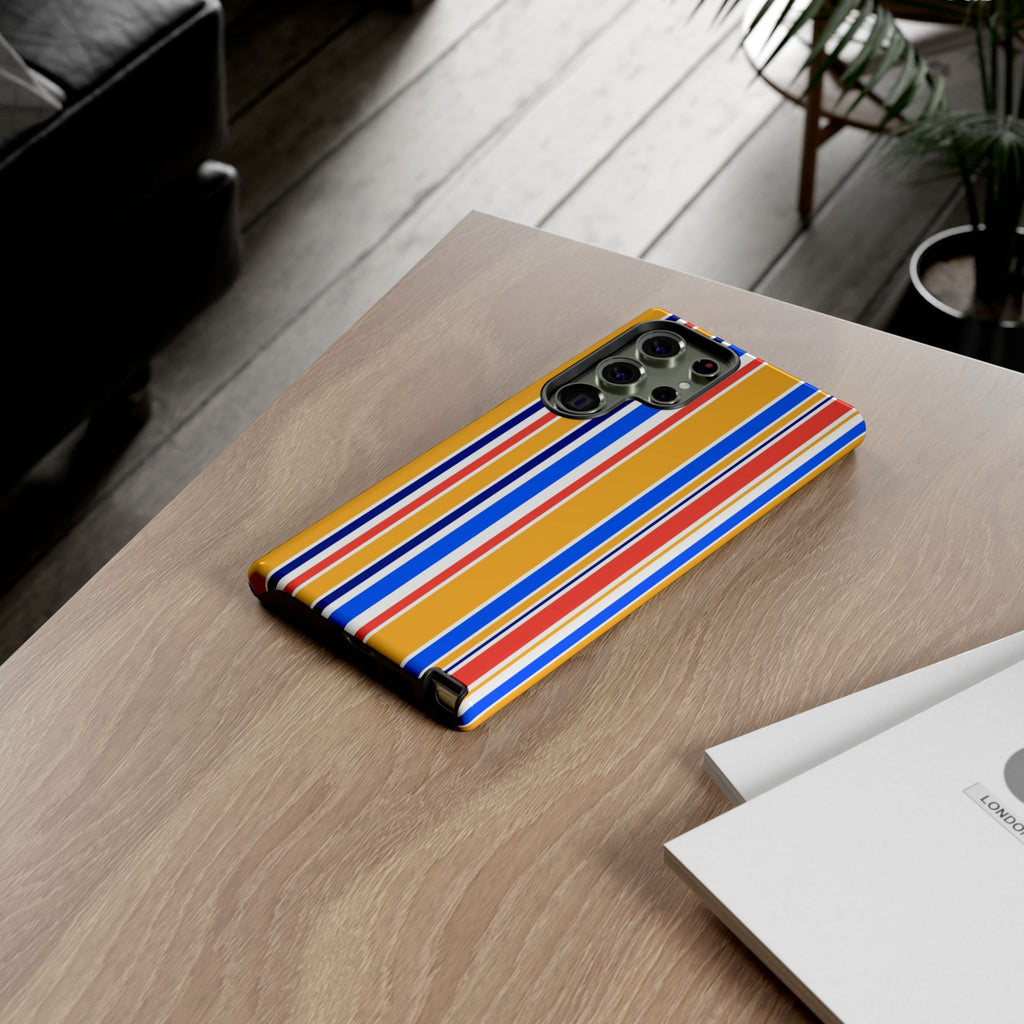 Candy Stripes - Yellow/Blue