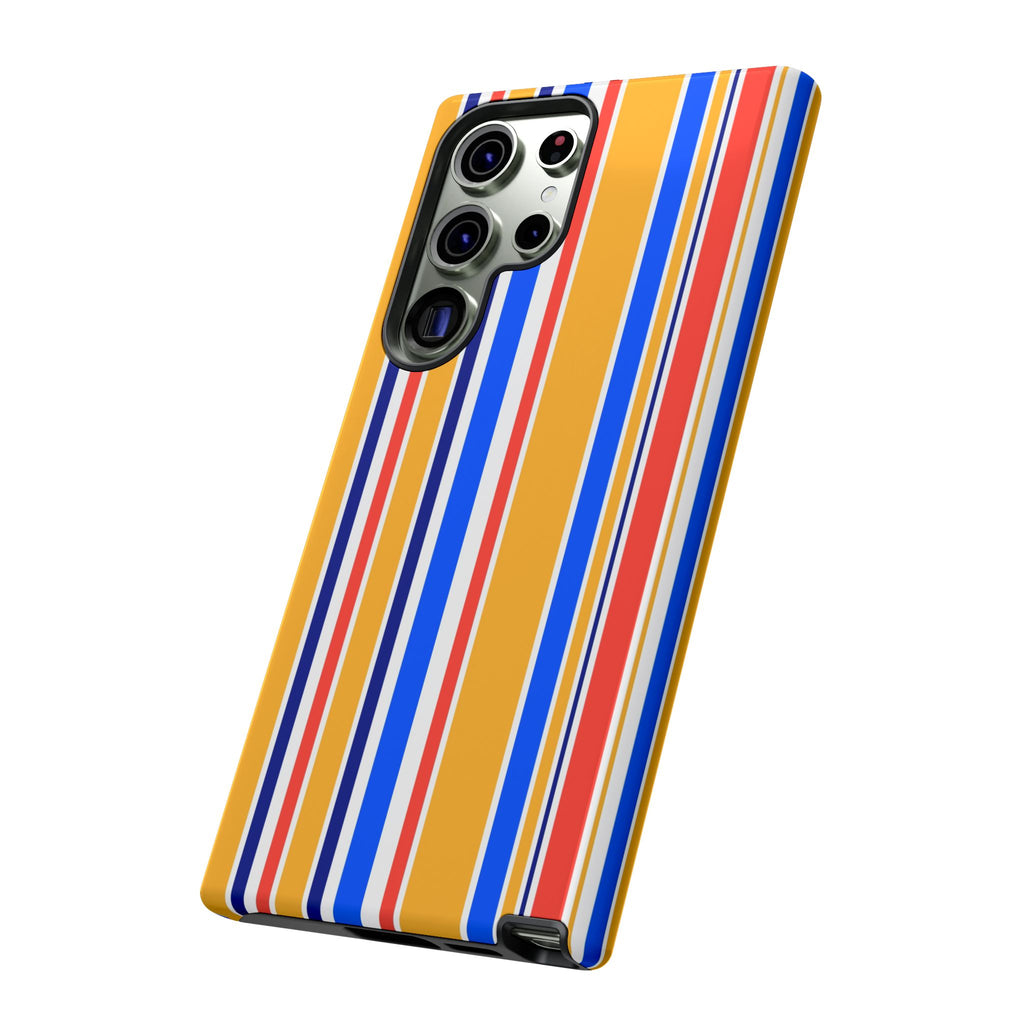 Candy Stripes - Yellow/Blue