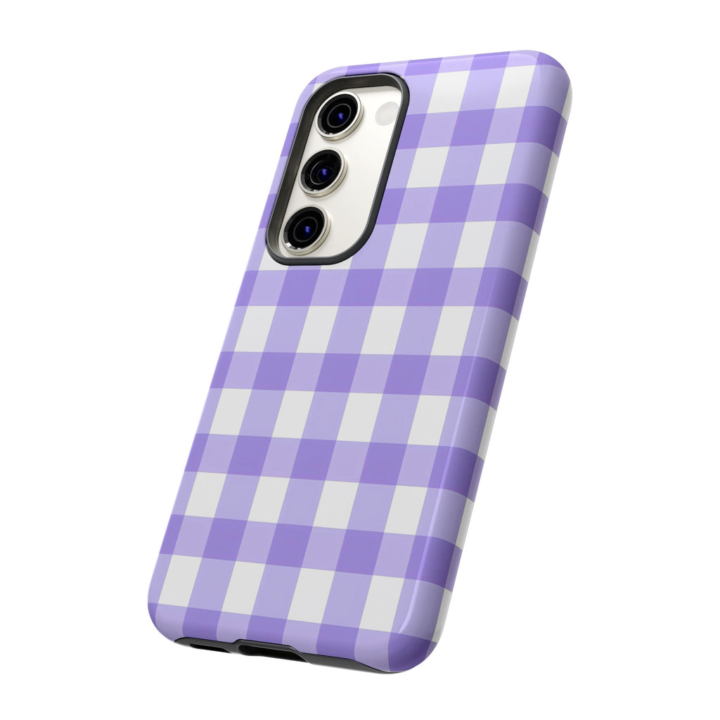Checked - Lavender