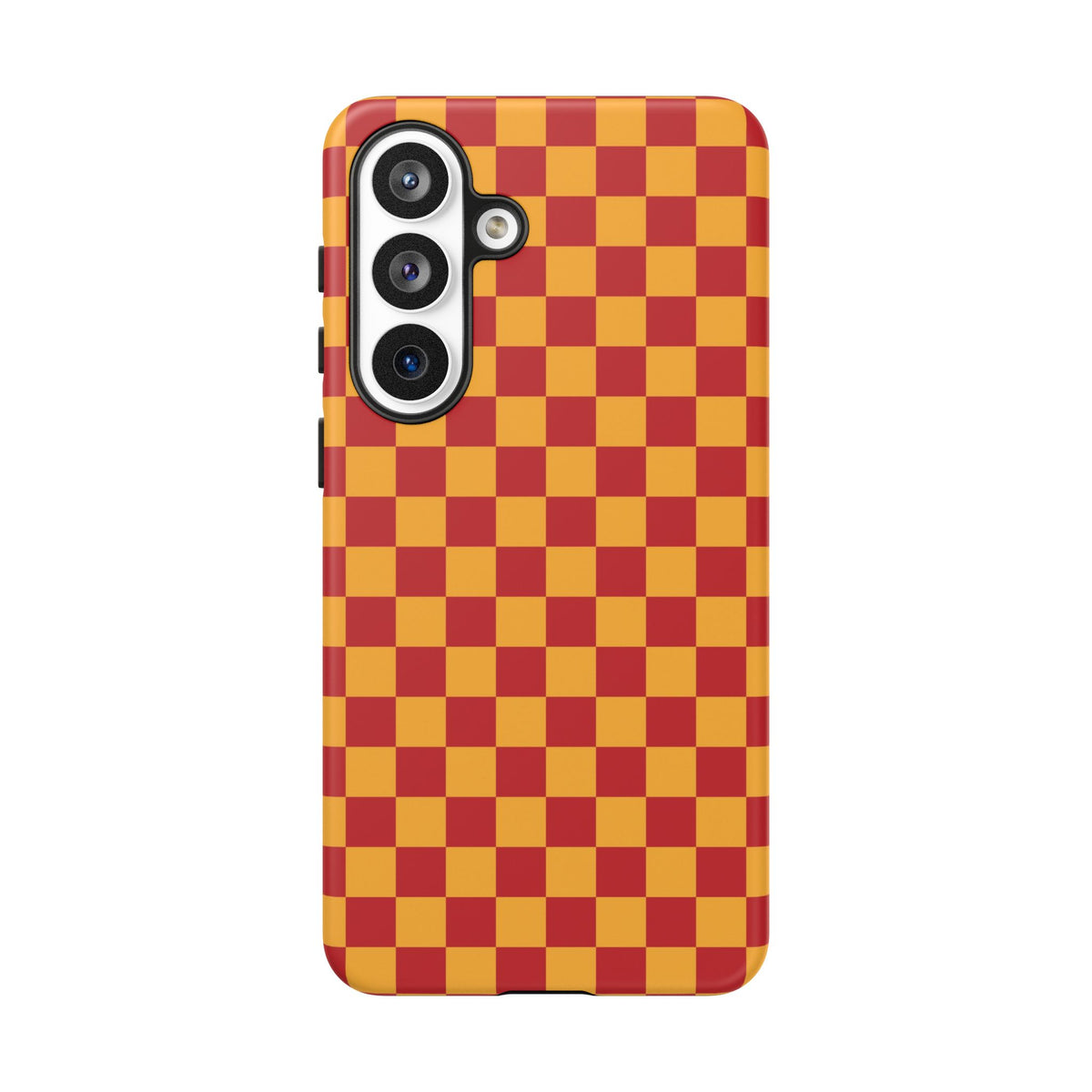Checked - Red/Yellow