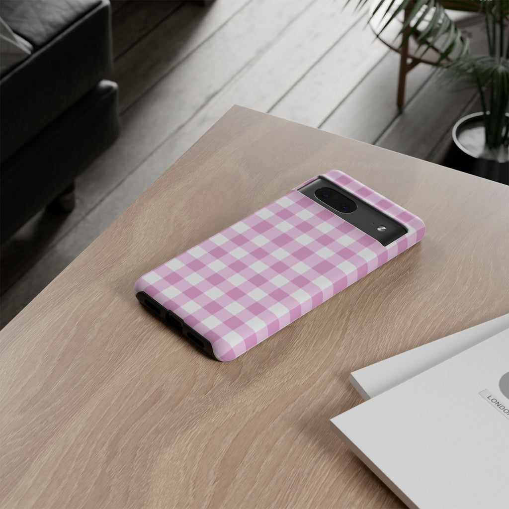 Checked - Pink