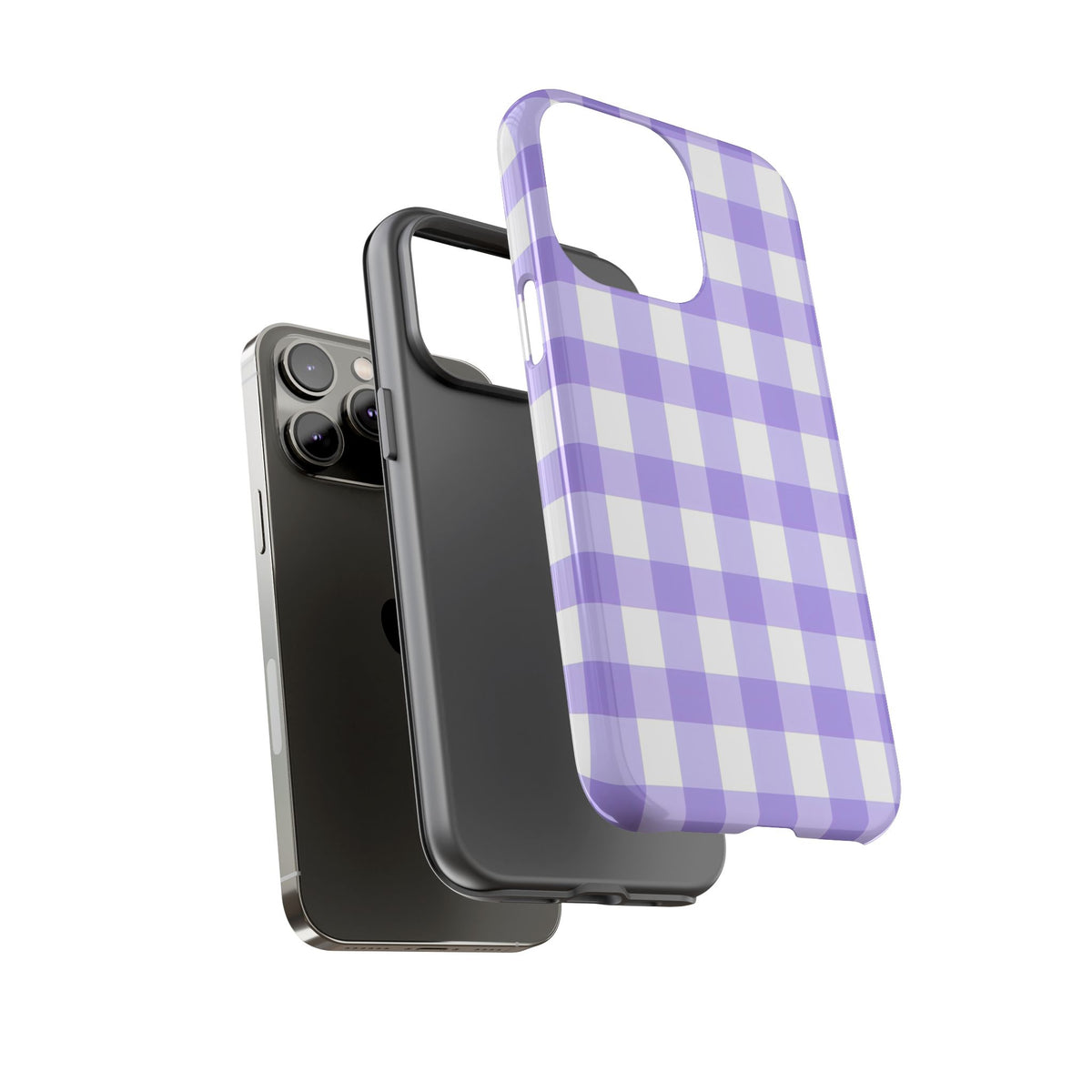 Checked - Lavender